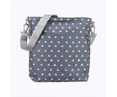 Kiwisac Trendy Piramides – Handtasche Stuhl, Buggy, Grau