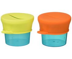 Boon SNUG SNACK Becher Snack-Box für Babys und Kinder ab 9 Monaten - ideal als Geschenk - mehrfarbig