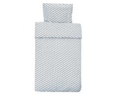 Rätt Start graphit Wellen Design Junior Bettwäsche-Set