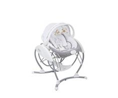 Graco Glider Elite elektrische Babyschaukel mit abnehmbarer Wippe, bis 9 kg, mit Vibration und Sounds, 6 Schaukel-Geschwindigkeiten, Briar