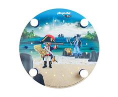 ELOBRA Deckenleuchte PLAYMOBIL Pirates, 20 LEDs warmweiß, 230V, E14, max 4 x 40 Watt, 136171