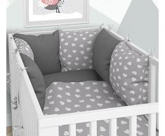 Kissen-Nestchen - Sechs Kissen samt Bezügen für das Babybett 60 x 120 cm