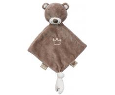 Nattou Kleine Schnuffeltuch Mädchen und Jungen, 25 x 20 cm, beige - Tom der Bär