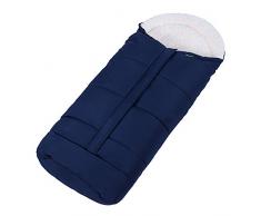 LULANDO Fußsack Winterfußsack Babyfußsack Kuschelsack. Angenehm weicher Baby Fußsack aus robustem, wasserabweisendem Außenbezug und kuscheligem Kunstpelz-Innenfutter für Kinderwagen und Buggy.