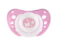 Chicco Sauger Physio Air, 0m+, Silikon, 2 Stück, Leuchtend, Verschiedene Farben