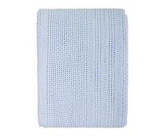 Junior Joy 6090BL Bett Baumwollzelltuch, blau