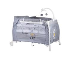 Lorelli 10080021812 Reisebett + Modus Bett Wippschalter Ilounge grau