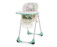 Chicco 04079065470000 Hochstuhl Polly 2 in 1, Dinofood, mehrfarbig
