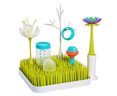 GRASS - Starter-Set von Boon, das stylische Trocken- und Abtropfgestell für Babyflaschen, Sauger und Schnuller. BPA-, Phtalat- und PVC-frei. Das perfekte Geschenk und Erstausstattung für Neugeborene