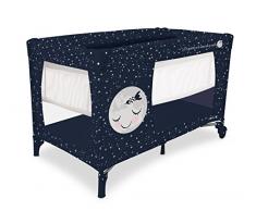 Asalvo 15907 Reisebett glatt Mond, Mehrfarbig