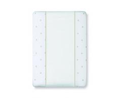 Bimbi Class – Wickeltisch Badewanne, 50 x 70 cm, weiß und Leinen