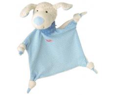 sigikid, Jungen, Schnuffeltuch Hund, Blau/Weiß, 48096