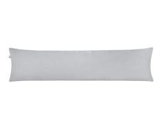 Julius Zöllner Seitenschläferkissen ca. 160x40 cm, Made in Germany, Piqué Grey