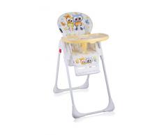 Lorelli Tutti Fruitti Hochstuhl verstellbar anpassbar, Wickeloptik,