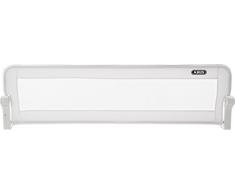 ABUS Bettgitter Eric für Baby-, Kinder- und Elternbetten - Kinderbettgitter / Babybettgitter - Rausfallschutz - faltbar (für Reisen) - weiß - 73127