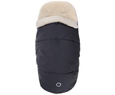 Bebe Confort, gepolsterter Thermo-Fußsack mit Fleece-Bezug für Kinderwagen und Sitzverkleinerer 89 gr Essential Graphite