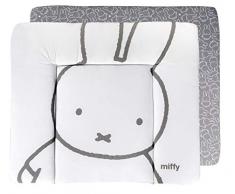 roba Wickelauflage „miffy“, weiche Wickelunterlage 85x75 cm, PU-beschichtete Wickeltischauflage, abwischbar