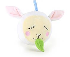 small foot 10019 Spieluhr Schäfchen Lotta aus Plüsch, zum aufziehen mit Einschlafmusik Guten Abend, Gute Nacht