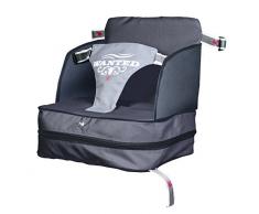 roba Boostersitz, mobiler aufblasbarer Kindersitz mit erhöhten Seitenteilen, flexible Sitzerhöhung für zuhause und unterwegs