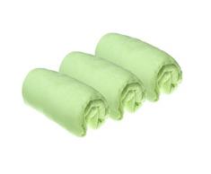 Easy Dort Pack 3 Bezüge für Wickelunterlage, Baumwolle, 50 x 70/80 cm