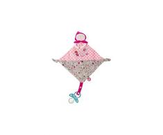 Tuc Tuc 5718 Schmusetuch Mit Marionette Mädchen Stories, rosa