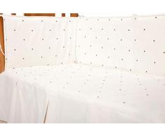 Babyline 001026005 Nestchen für Kinderbett, unisex, stoßfest, Beige