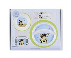 Sterntaler Geschirr-Set Emmi, Teller, Schale, Löffel, Gabel, Tasse, Alter: Für Babys ab 6 Monaten, Bunt