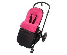 Fußsack/COSY TOES kompatibel mit Cosatto Giggle Yo. Supa Dupa ooba, SUPA Dark Pink