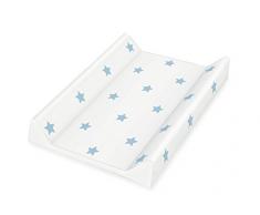 Pinolino 72022-2 Wickelmulde, Folie, Dessin Sternchen, hellblau/blau