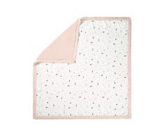 LÄSSIG Babydecke Musselin Wickeldecke Kuscheldecke Bambusfaser und Baumwolle kuschelig weich atmungsaktiv/ Heavenly Soft Blanket Garden Explorer girls