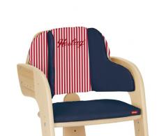 Herlag H5068-252 Sitzpolster marine/Str. rot-weiss für Tipp Topp Comfort