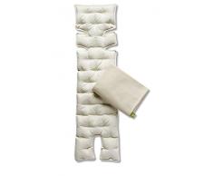 Quaranta Wochenplaner 401165 Matratze mit Schmetterlingsmotiv, für Kindersitze, 2 Kissenbezüge