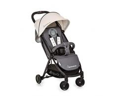 Hauck Swift Plus kompakter Buggy bis 18 kg mit Liegefunktion ab Geburt, extra klein klappbar, Einhand-Faltmechanismus, leicht, aus Aluminium, mit Tragegurt, mickey grau
