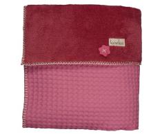 koeka Oslo 1015/44–021410/430 Baby Bettwäsche Decke fuchsia/Cerise