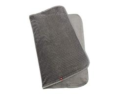 Linden 37103 Kuscheldecke 75 * 100 cm WAVE grau