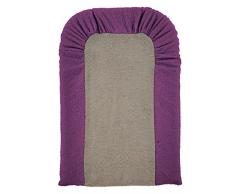 Bambisol Wickelunterlage, Taupe/Pflaume