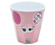 Becher Melamin coquelicos die Maus