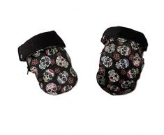 Babyline Lovely Skull Waschlappen, unisex, Schwarz