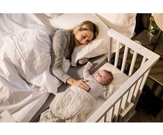 BabyHub Neospace Kinderbett mit Matratze aus natürlicher Kokosfaser