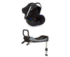 Hauck Comfort Fix Babyschale, inkl. Isofix-Base, ECE Gruppen 0 ab Geburt bis 13 kg nutzbar, schwarz (black)
