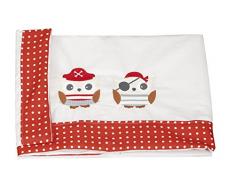 BabyLine Piraten – Bettwäsche-Set für Kinderbett, 60 x 120 cm, Nr. 39