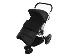 Fußsack/COSY TOES kompatibel mit Quinny Moodd Kinderwagen black jack