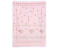 Schardt 13 100 1/632 - Krabbeldecke Bienchen rosa 100x135 cm (BxH)