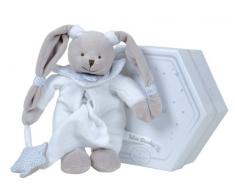 Doudou et Compagnie DC2399 Lapin Céleste Stofftier mit Taschentuch