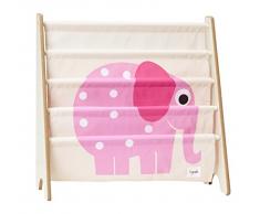 3 Sprouts Bücherregal Bücheraufbewahrung Elefant