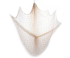Naturfischnetz-Wanddekoration mit Muscheln, Ozean-Motiv, für Piratenpartys, Hochzeiten, Fotografieren Dekoration