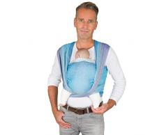 HOPPEDIZ Jacquard Baby-Tragetuch Perth blau 4,60 m