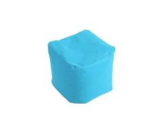 knorr-baby 440202 Hocker quadratisch M, Fb. Petrol, Blau