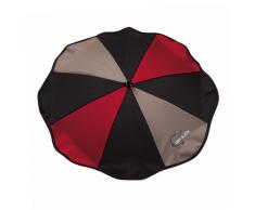 Gesslein 805351351 Sonnenschirm 351351, schwarz/rot/cappuchino