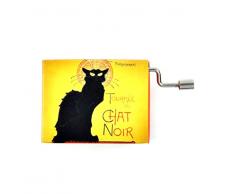 Fridolin 58271 Spieluhr French Cancan / Jugendstil - Chat Noir